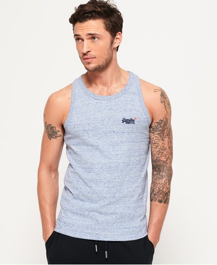 Superdry Débardeur brodé Vintage Orange Label Débardeur brodé Vintage Orange Label