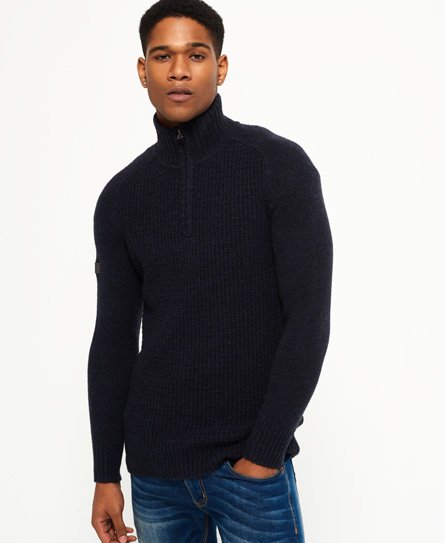 Superdry Harlo Textured Henley-genser Harlo Textured Henley-genser