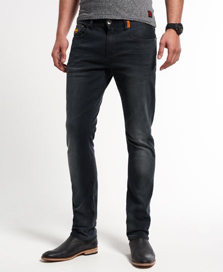superdry corporal slim jeans black