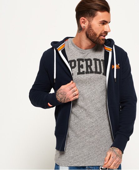 Superdry Orange Label Lite Zip Hoodie Orange Label Lite Zip Hoodie
