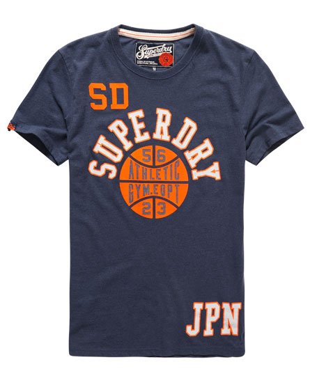 Superdry Slam Dunk T skjorte Herre T skjorter Superdry Jackson stor T skjorte Dame Skjorter