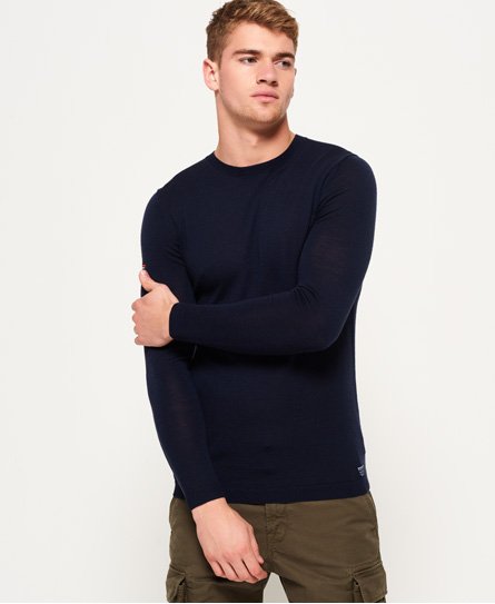 Superdry Merino Crew Jumper Merino Crew Jumper