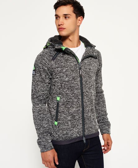 double zip hoodie men's