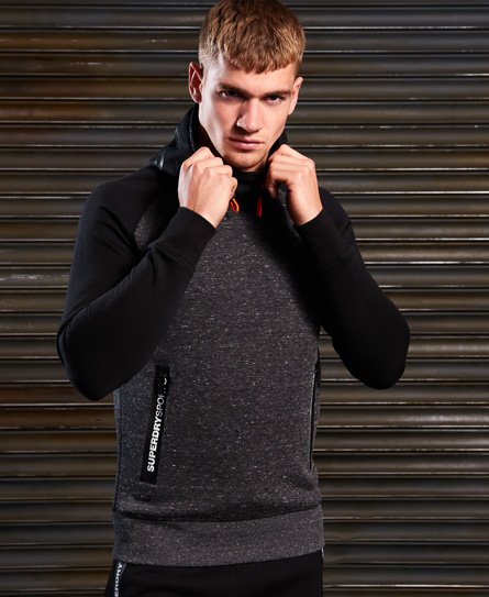 Superdry Gym Tech Raglan Hoodie Gym Tech Raglan Hoodie