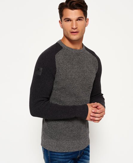 Superdry Surplus Goods Baseball Crew Pulli Surplus Goods Baseball Crew Pulli