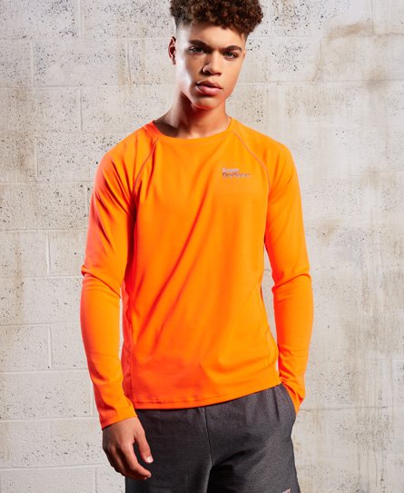 Superdry Core Train Pique Long Sleeve Top Core Train Pique Long Sleeve Top 69928