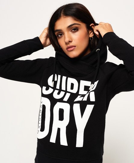 Superdry Dimension Panel Sport Crop-hettegenser Dimension Panel Sport Crop-hettegenser