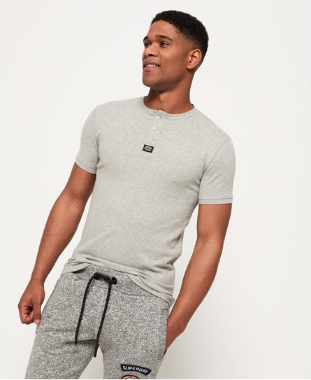 Superdry Traditionelles Grandad-Top Traditionelles Grandad-Top73691