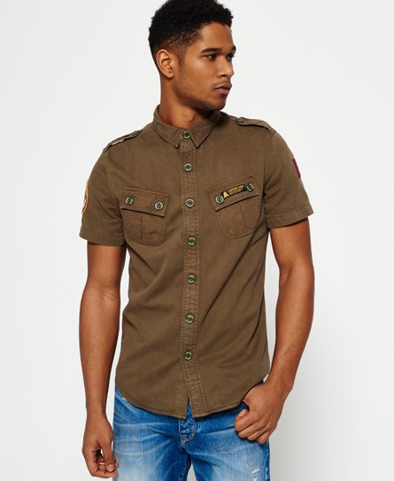 Superdry Hybrid Army Corps Light Shirt Hybrid Army Corps Light Shirt