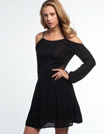 Superdry Sheer Lacy Peekaboo Dress Sheer Lacy Peekaboo Dress