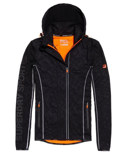Superdry Sports Athletic Panel Zip Hoodie - Men's Hoodies