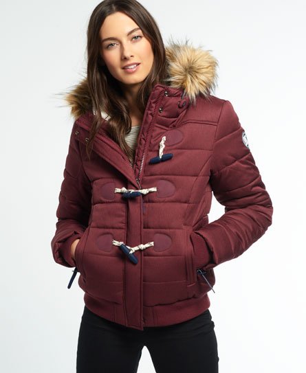 Superdry Veste chinée Marl Toggle Veste chinée Marl Toggle