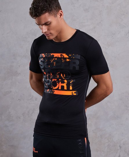 Superdry T-shirt treningowy z nadrukiem T-shirt treningowy z nadrukiem74019