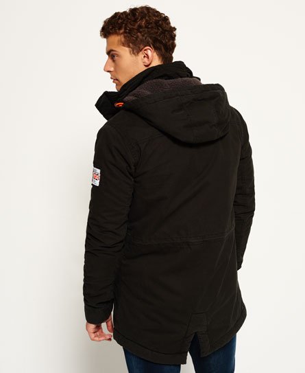 Rookie military 2025 parka jacket superdry