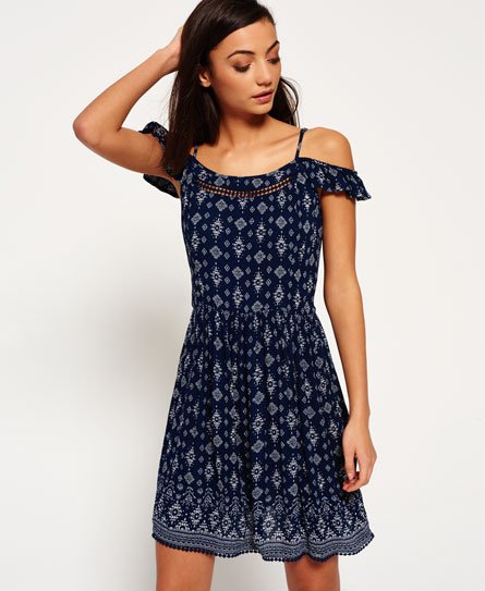 Superdry Festival Bardot Cami Dress Festival Bardot Cami Dress