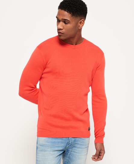 Superdry Supima rundhalsad sweatshirt i bomull Supima rundhalsad sweatshirt i bomull