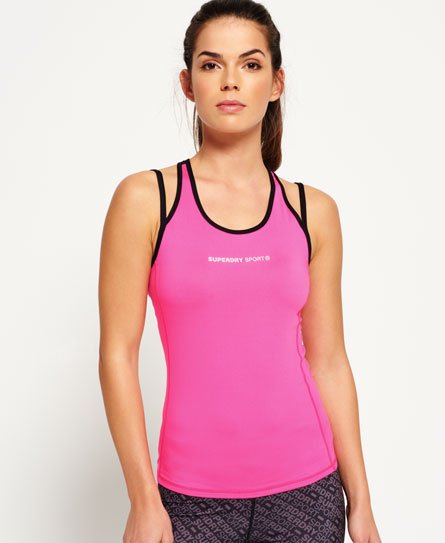 Superdry Gym Duo Strap Vest Top Gym Duo Strap Vest Top