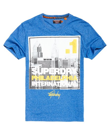 Superdry Philadelphia T-Shirt mit großem Fotoprint Philadelphia T-Shirt mit großem Fotoprint