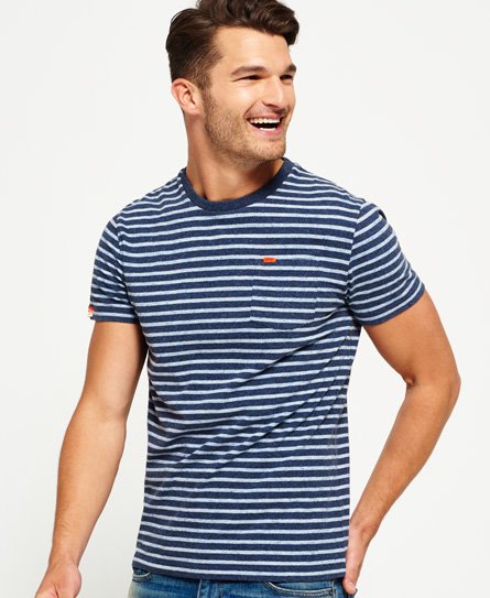 Superdry T-shirt Rustic Stripe Pocket T-shirt Rustic Stripe Pocket
