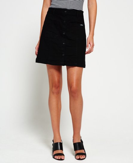 Superdry A-Line Denim Mini Skirt A-Line Denim Mini Skirt