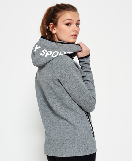 Superdry Gym Tech Sport Snorkel Hoodie - Women's Womens Hoodies