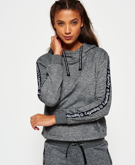 Superdry Fashion Fitness kort hettegenser Fashion Fitness kort hettegenser