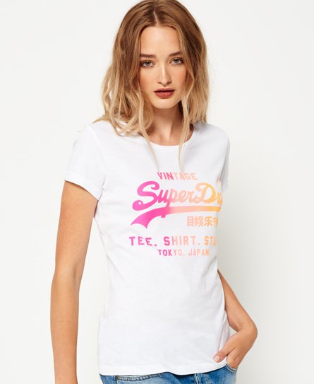Superdry Shirt Shop Fade T-shirt Shirt Shop Fade T-shirt