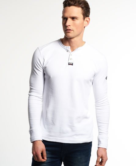 Superdry Heritage Grandad-Shirt Heritage Grandad-Shirt