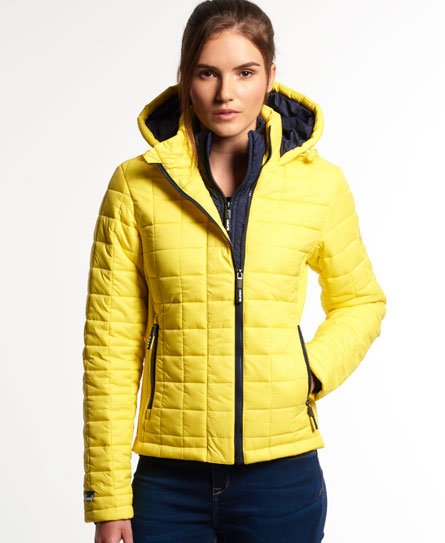 box quilt fuji jacket