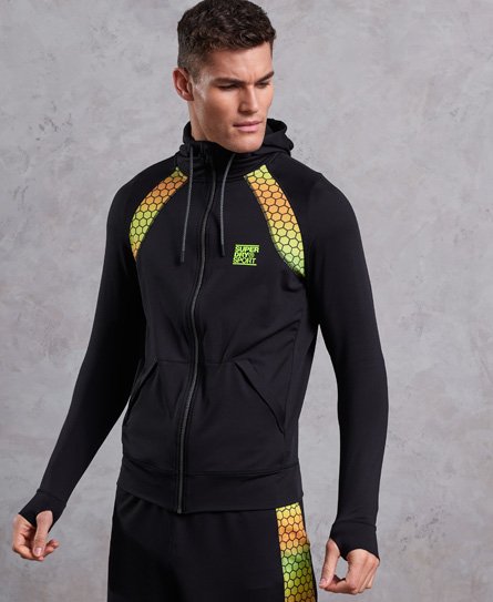 Superdry Training Gradient Zip Hoodie Training Gradient Zip Hoodie