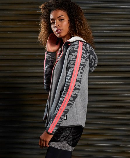 Superdry Core Sport Borg Zip Hoodie Core Sport Borg Zip Hoodie