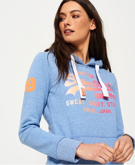 Superdry Shirt Shop Fade Hoodie Shirt Shop Fade Hoodie71542
