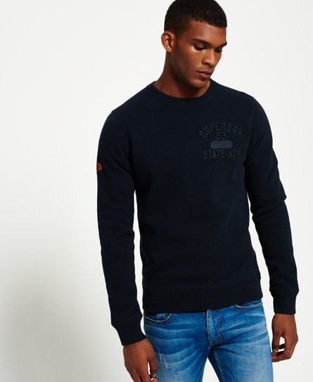 Superdry Applique-collegegenser med rund hals Applique-collegegenser med rund hals