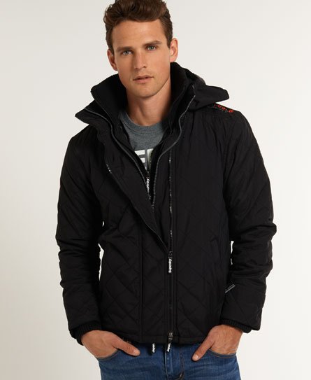 SUPERDRY Superdry RADAR QUILT - Anorak hombre dark moss - Private Sport Shop