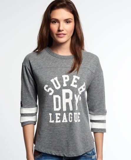 Superdry Tri League Baseball Top Tri League Baseball Top