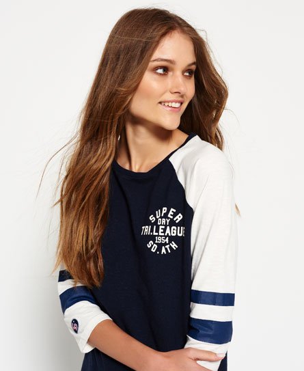 Superdry Tri League Raglan Block T-shirt Tri League Raglan Block T-shirt