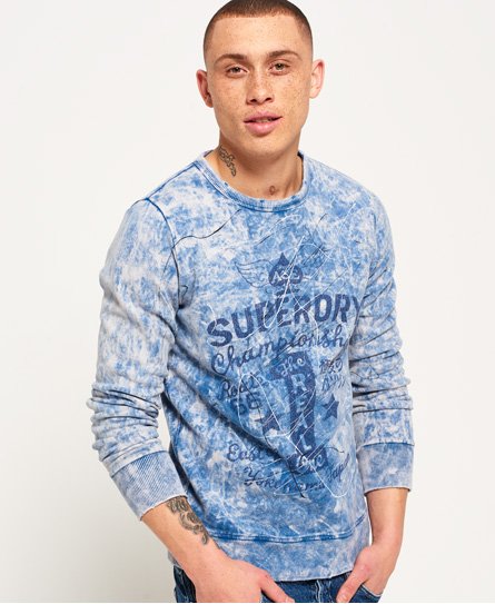 Superdry Motor City Crew Neck Sweatshirt Motor City Crew Neck Sweatshirt