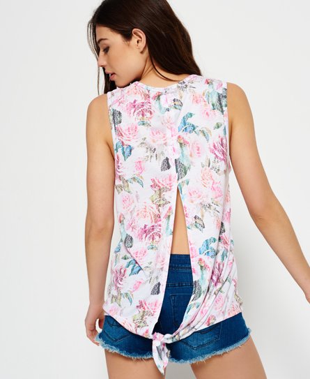 Superdry Haven Knot Back Tank Top Haven Knot Back Tank Top