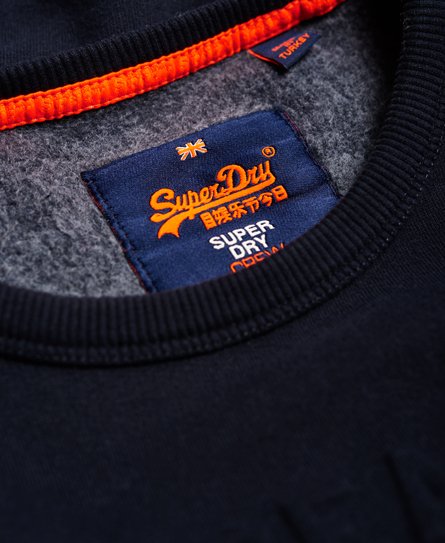 Superdry Embossed Vintage Logo Crew Neck Sweatshirt - Men's Sweaters