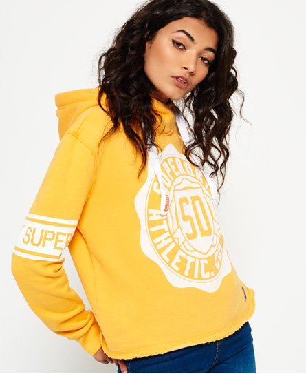 Superdry SD College Crop Hoodie SD College Crop Hoodie