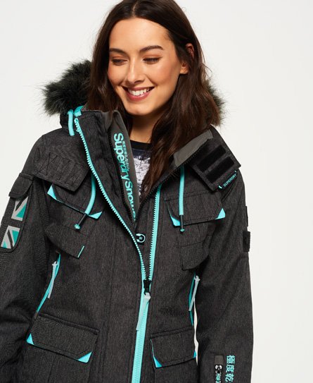 Ultimate snow service top jacket superdry