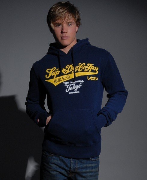 sweat a capuche floqué