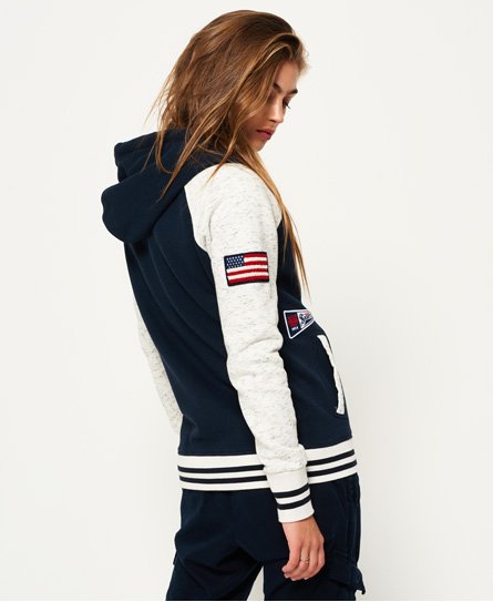Superdry Collage Patch Zip Hoodie Collage Patch Zip Hoodie