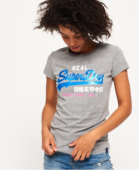 Superdry Vintage Logo Tri-Foil -T-paita Vintage Logo Tri-Foil -T-paita