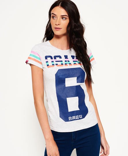 Superdry Osaka 6 Tri Colour T-shirt Osaka 6 Tri Colour T-shirt
