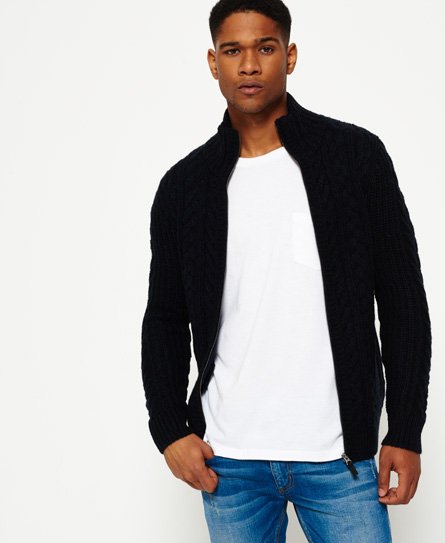 Superdry Mariner Zip Through Cardigan Mariner Zip Through Cardigan