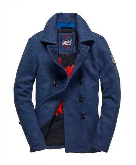 Superdry Rookie Pea Coat - Men's Mens Jackets  Ropa casual hombres, Moda  ropa hombre, Estilo de ropa hombre