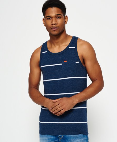 Superdry Helford Stripe Pocket Vest Top Helford Stripe Pocket Vest Top