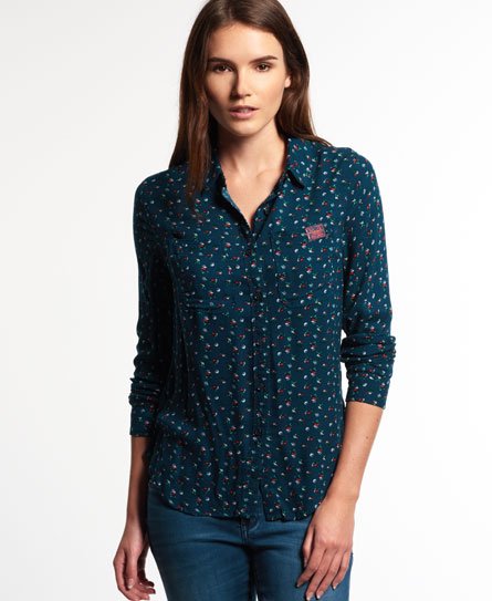 Superdry Printed Calamity blouse Printed Calamity blouse