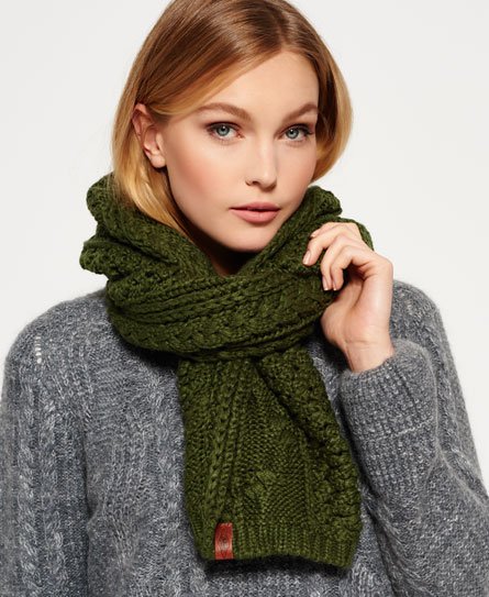 Superdry North Cable Scarf North Cable Scarf